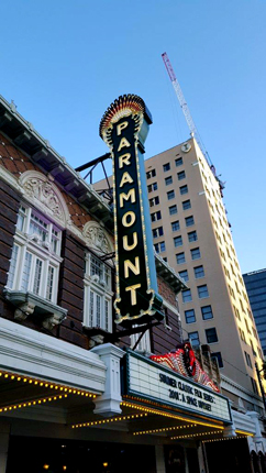 Austin Paramount Theatre marquee