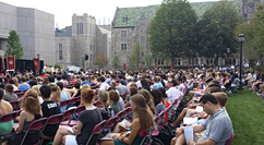 Boston College Mass of the Holy Spirit - O'Neill Plaza