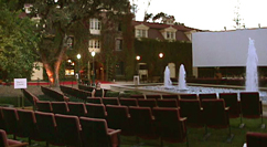Napoleon screening at Francis Ford Copolla's Vineyard, Napa, CA