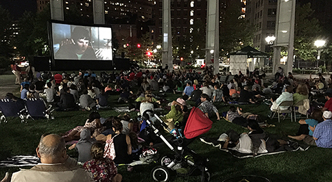 The Coolidge at the Greenway outdoor film series