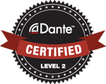 Audinate Dante Certification Level 2 logo