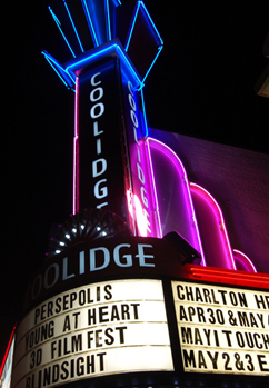 Coolidge Corner Theatre marquee