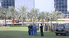 Dubai Film Festival setup
