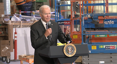 MassPort Potus Event - President Biden speech