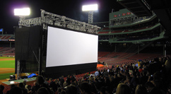 The Town premiere at Fenway - audience