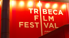 Tribeca Film Festival signage